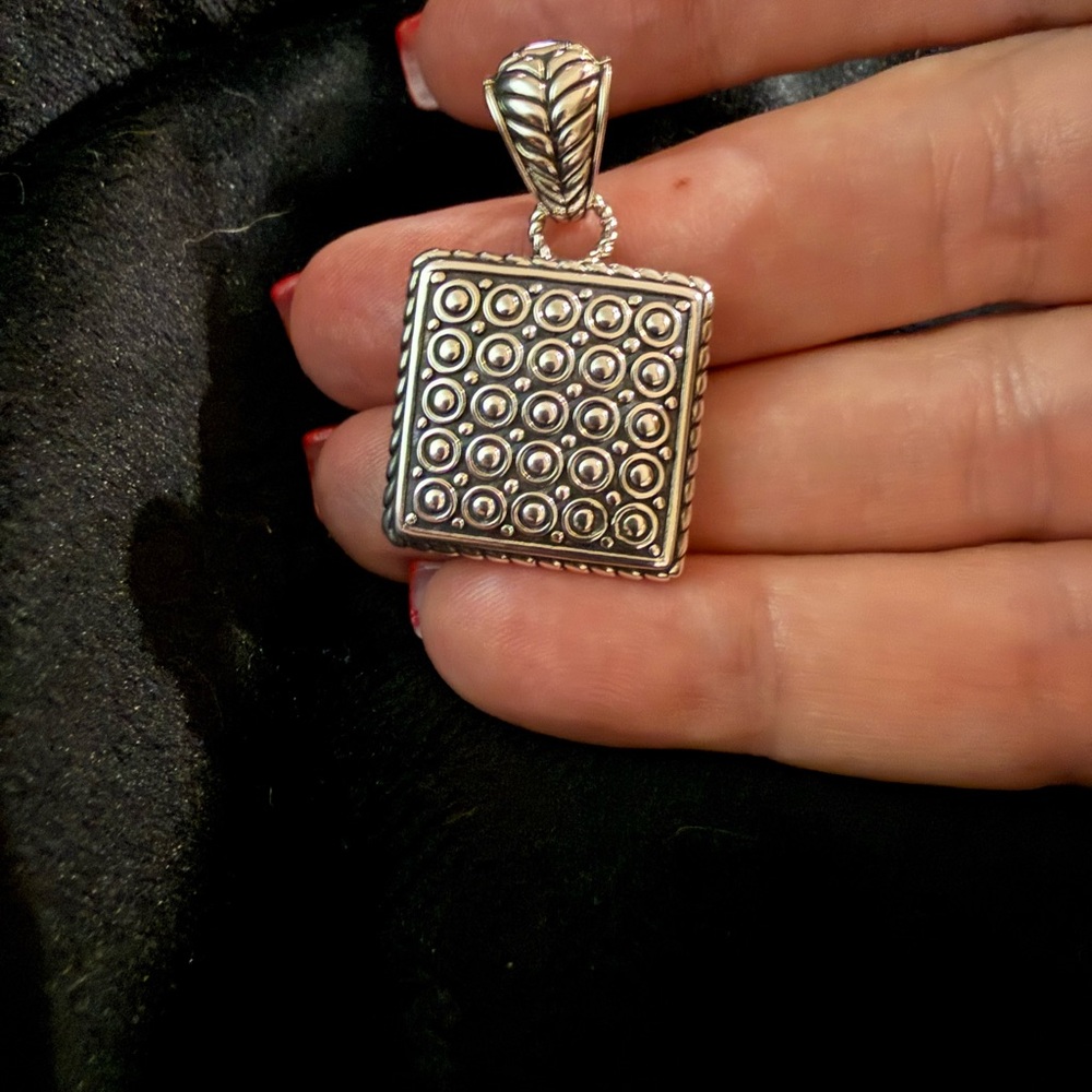 JAI Silver Pendant